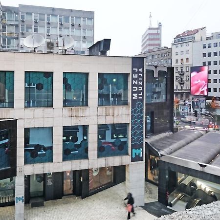 Illusion Downtown Apartment Belgrad Exterior foto