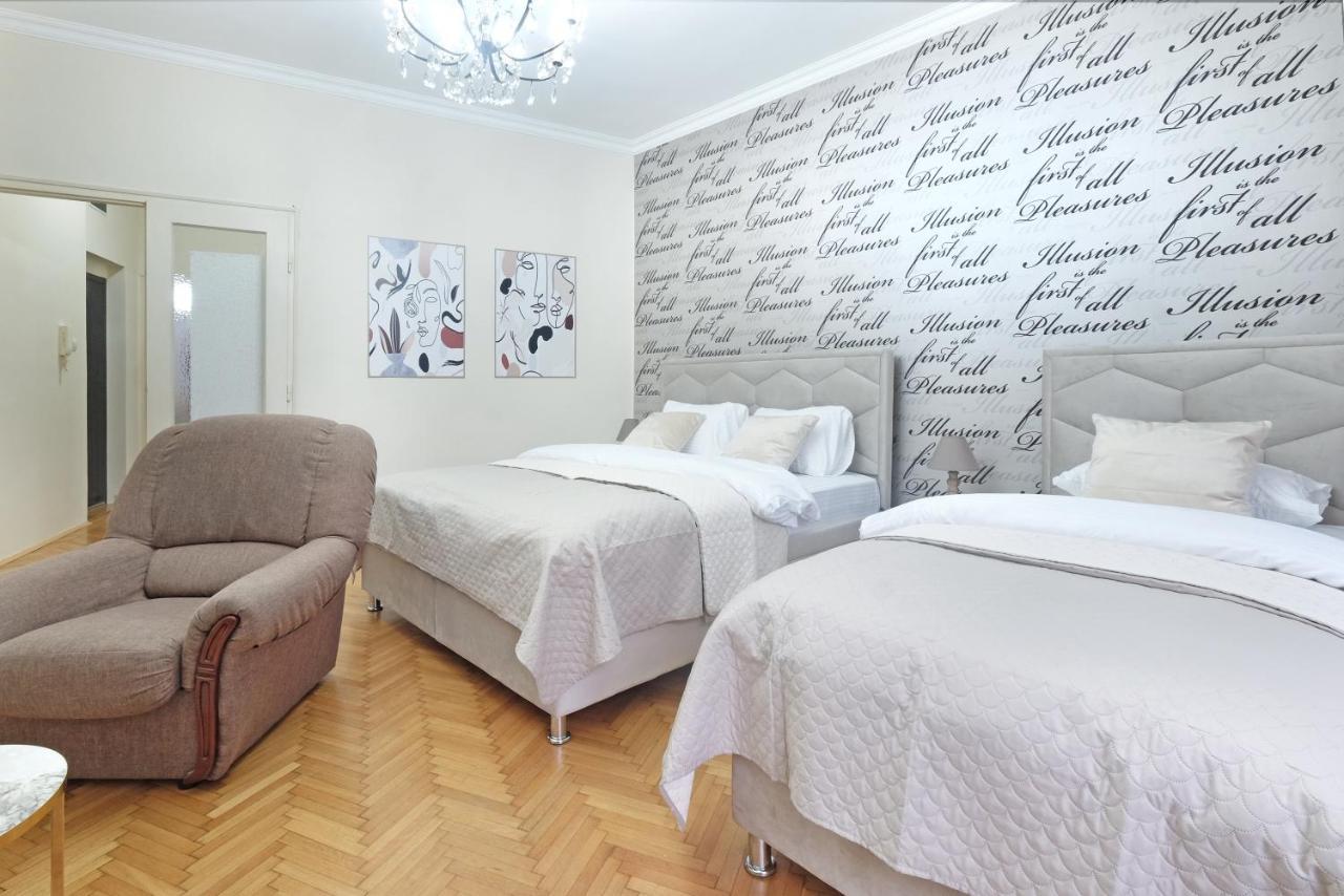 Illusion Downtown Apartment Belgrad Exterior foto